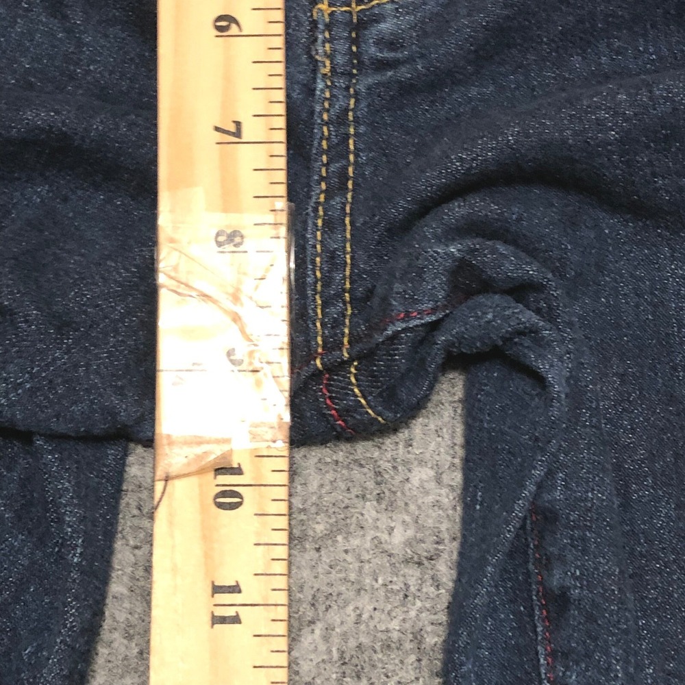 Rocawear Dark Wash Denim Jeans Women's Size 16 Bootcut Stretch Casual Pants - Picture 4 of 8